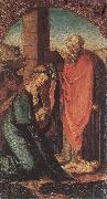 SCHAUFELEIN, Hans Leonhard The Birth of Christ  sft oil on canvas
